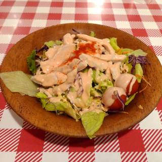 チキンのサラダ