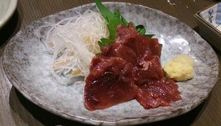 まぐろほほ肉刺し