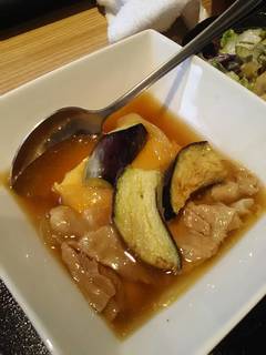 揚げ出し肉豆腐