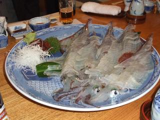 いか活造り定食