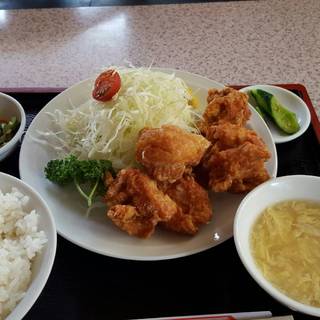 から揚げ定食