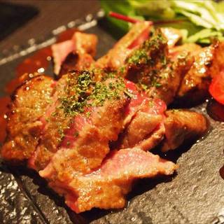 霜降り和牛の和風ステーキ