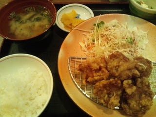 唐揚げ定食
