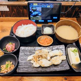 メロカマ塩焼き定食