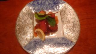 和牛イチボのステーキ