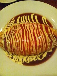 半熟卵のオムライス