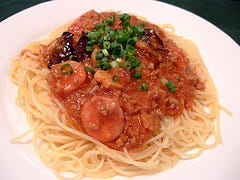 鴨肉のミートソース