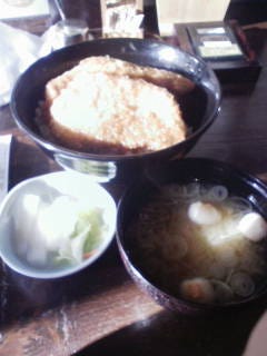 並盛かつ丼（味噌汁付）