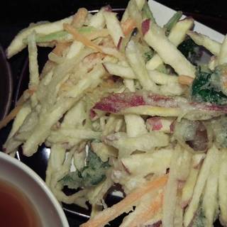 秋野菜のかき揚げ
