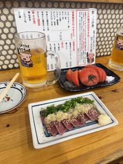 牛ハツ刺し【ごま塩だれ】