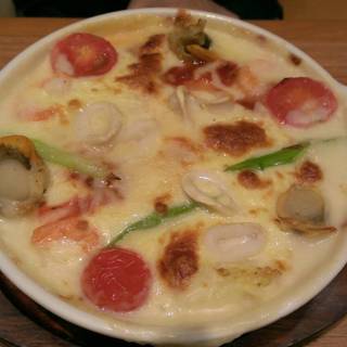 海の幸のドリア