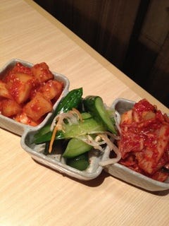 キムチ三種盛合せ