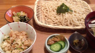 鶏つけ地粉うどん