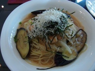 茄子とシメジの和風味