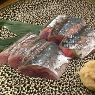 秋刀魚のお刺身