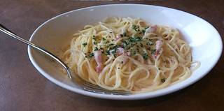 フレッシュ卵の手造りカルボナーラ