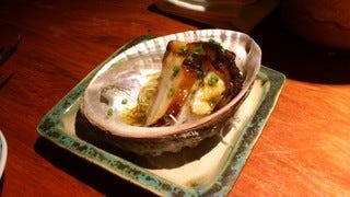 あわびのステーキ