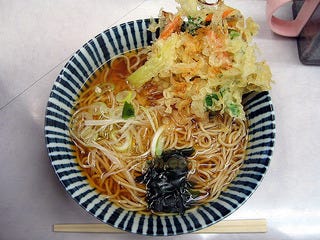 天ぷらそば