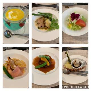 お昼の贅沢旬プレート　アトリエ仕立て