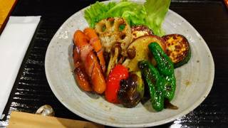 ウインナーと焼野菜セット