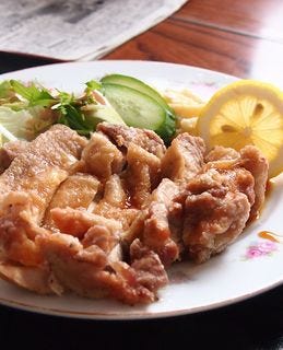 鳥唐揚おろしぽん酢定食