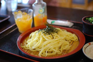 小みかんざるうどん