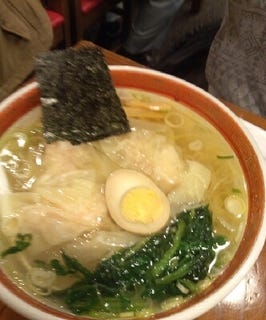 海老ワンタン麺