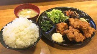 唐揚げ定食
