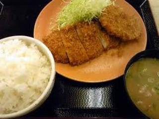 ロースカツ＆メンチ定食