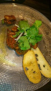 イイダコとオリーブの冷製トマト煮