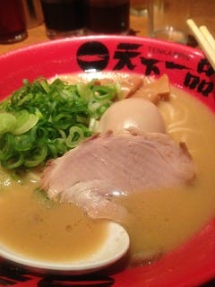 煮卵ラーメン