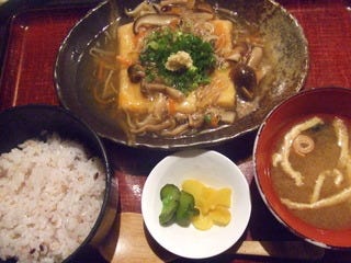 豆富の野菜あんかけ御膳