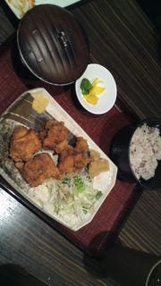 鶏の竜田揚げ御膳