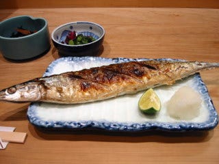 さんま塩焼き定食