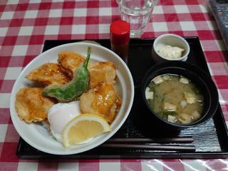 トリ天丼