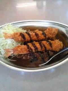 エビフライカレー
