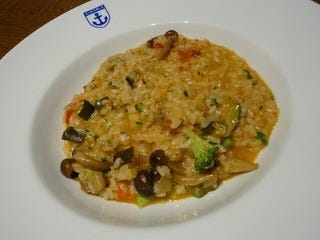 季節野菜のリゾット