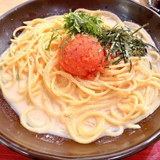 たっぷりすぎ明太子パスタ