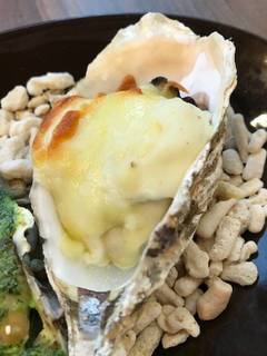 牡蠣のグラタン