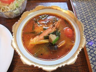 エビのトムヤムスープ