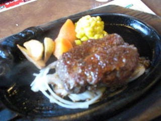 炭焼きやわらか厚切りランチステーキ　ランチ