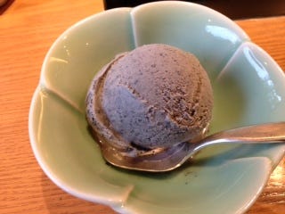 黒胡麻アイス