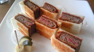 極上ビーフヘレカツサンド