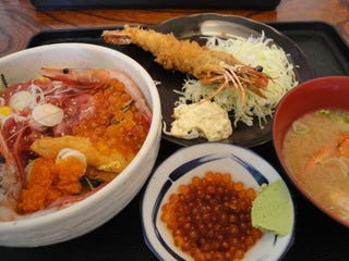 スペシャルわがまま丼＋エビフライ