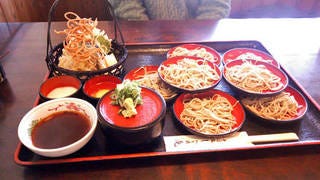 なごみそば 天ぷら付き