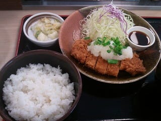 おろしとんかつセット