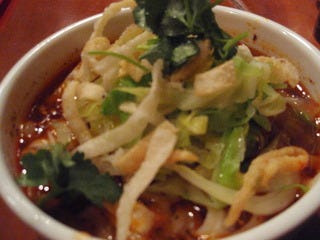 西安風サンラー刀削麺