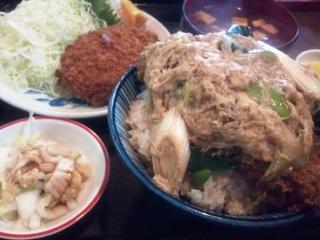 カツ丼定食