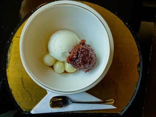 クリームぜんざい