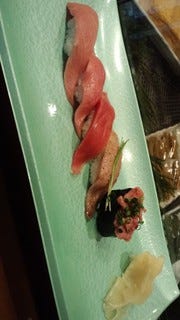 本鮪オールスター五貫にぎり